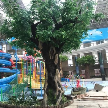 青州市采摘園仿真樹室內餐廳仿真樹廠家