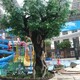 潍坊临朐县大型仿真树室内餐厅仿真树原理图