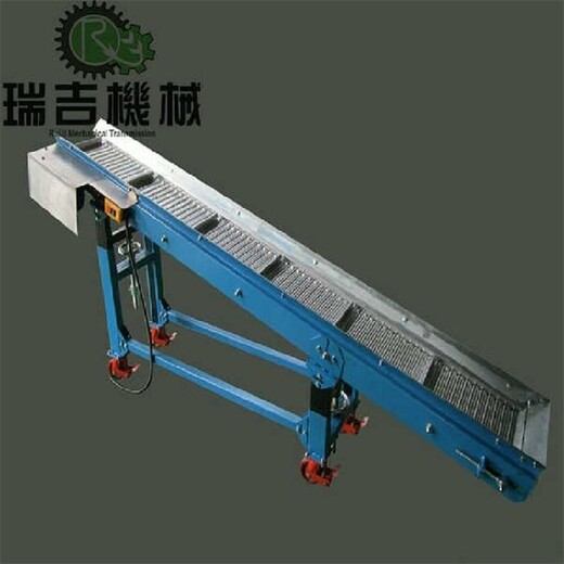 上海爬坡链板输送机,现场测量设计