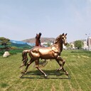 小區銅馬雕塑加工廠(chǎng)家