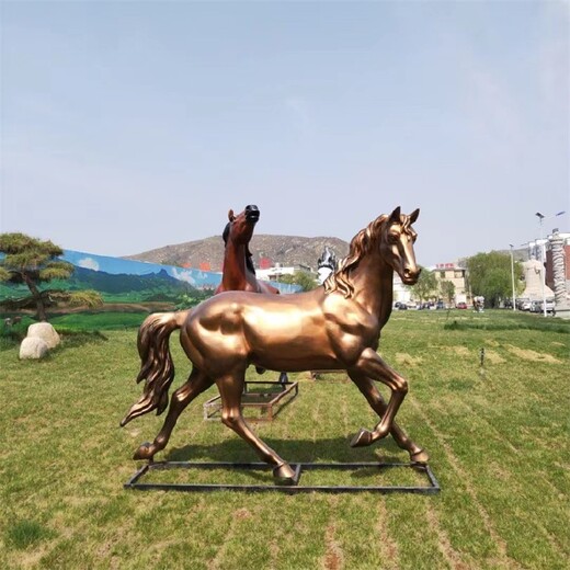 玻璃鋼馬雕塑銷售