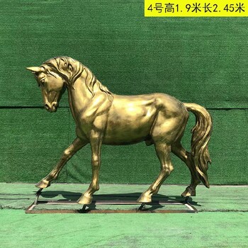 商場銅馬雕塑銷售