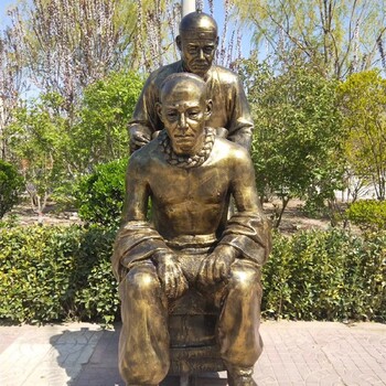 内蒙古中医主题雕塑制作