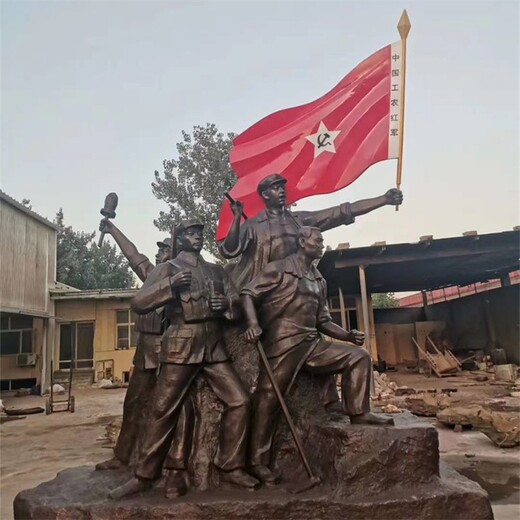 生產(chǎn)八路軍雕像模型