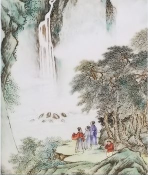 阿拉善盟張志湯瓷板畫一般值多少錢？