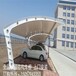 内江钢结构自行车棚阳光板停车棚图片