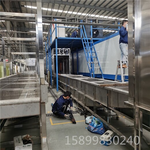 上海悬挂式超声波清洗机生产厂家挂式自动前处理线