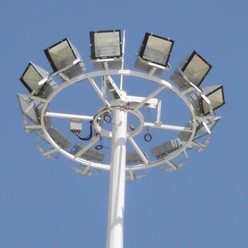 赤峰喀喇沁旗15米高杆灯价钱高杆灯厂家