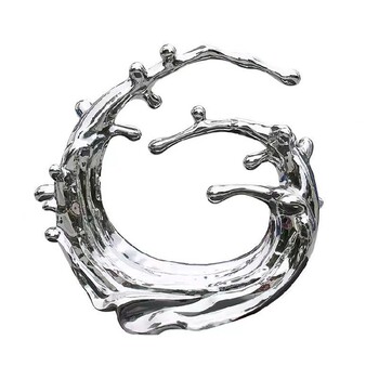 抽象不銹鋼浪花造型設計廠(chǎng)家