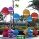 气球雕塑，不锈钢热气球雕塑价格产品图