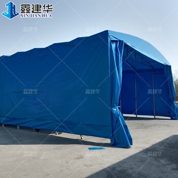 工厂移动仓库篷户外运动场雨棚提供测量施工安装服务