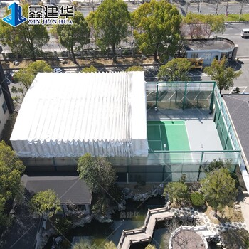 定制大型電動推拉篷大型倉庫蓬規模生產
