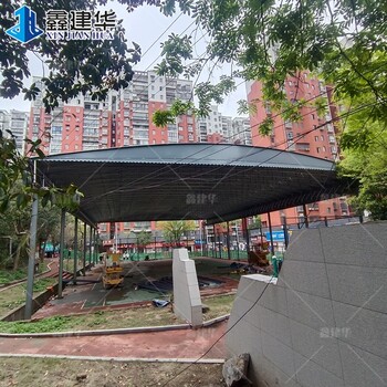 物流卸貨倉儲雨蓬戶外運動場雨篷施工周期短