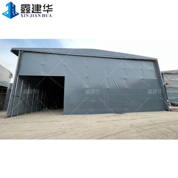 定制大型電動推拉篷大型倉庫蓬規模生產