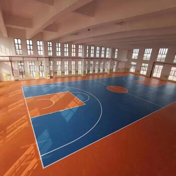 篮球场复合地板篮球场胶地板篮球场地胶贴篮球场复合地胶篮球场弹性地板