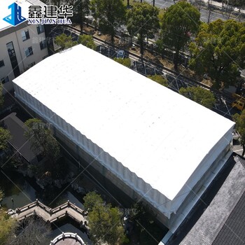車間廠房通道懸空推拉蓬戶外臨時工棚