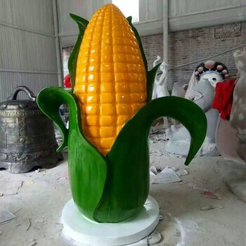 采摘園水果蔬菜雕塑定做,蔬菜水果雕塑
