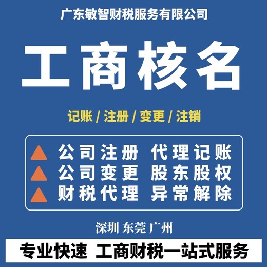 广州天河记账报税代理记账报税,个体查账征收,许可备案办理
