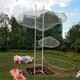 定制玻璃钢云朵雕塑工艺品图