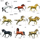 售樓處銅馬雕塑制作
