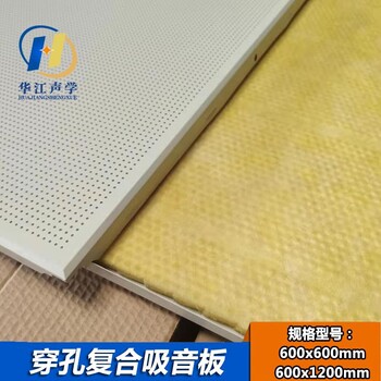 600*600mm硅酸鈣吸音復(fù)合板