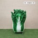 公園玻璃鋼大白菜雕塑擺設(shè)產(chǎn)品圖