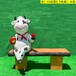 卡通小動(dòng)物玻璃鋼坐凳雕塑報(bào)價(jià)