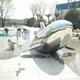 不锈钢鲸鱼雕塑摆设图