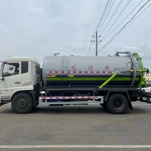 粪池清运车高压清洗吸污车下水道污水转运车天锦吸污车