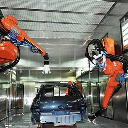 广州拖动示教喷涂机器人生产线