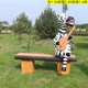 玻璃鋼坐凳雕塑定制圖