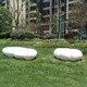 不銹鋼絲云朵雕塑圖