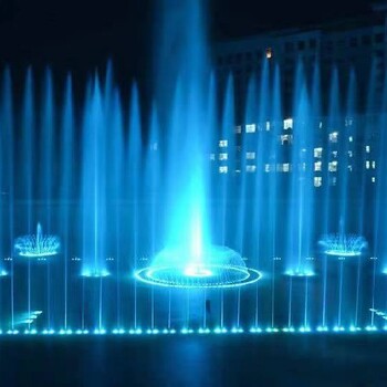 榆林广场喷泉制作
