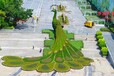 阜城县2024春节绿雕花篮设计公司