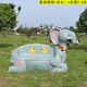 仿真玻璃鋼動(dòng)物座椅雕塑景觀小品產(chǎn)品圖