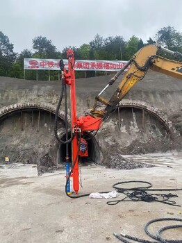 滨海新区挖掘机改钻孔机厂家联系方式,挖改潜孔钻价格