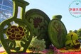 霍州市2024春节绿雕花篮图片