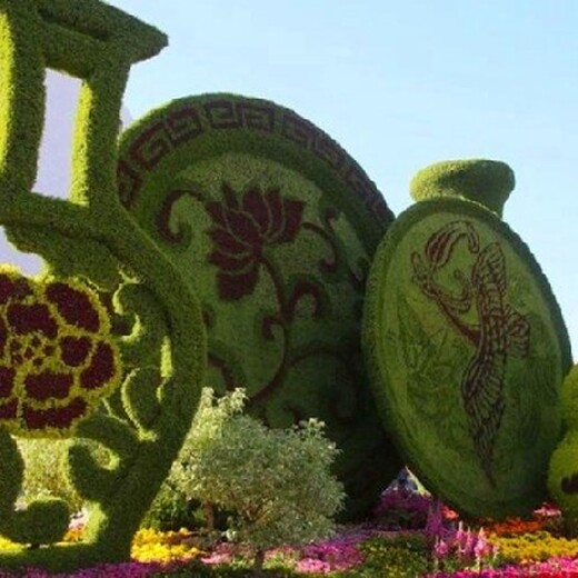 南康区2024春节绿雕花篮图片