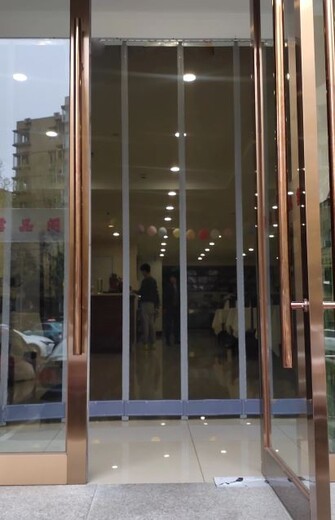 大連市開發區透明磁吸紗網門簾超透明門簾
