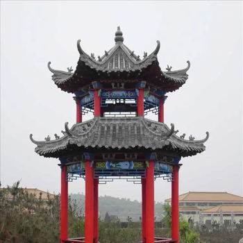 西青涼亭古建牌樓涼亭