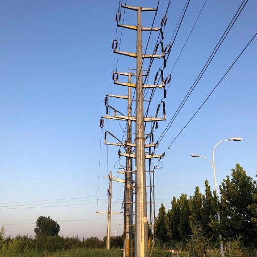 泰州电力钢杆可定制35kv钢杆塔