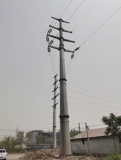 桂林电力钢杆厂商,220kv电力杆塔