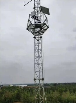 湘潭测风塔大量供应,停车场监控塔