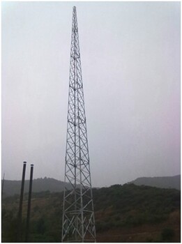 德州避雷塔厂家,GJT三柱圆钢避雷塔