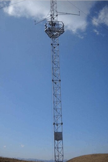 新余测风塔长期供货,风电场拉线测风塔架