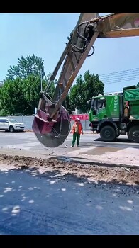 山东岩石锯市政工程地基圆盘锯