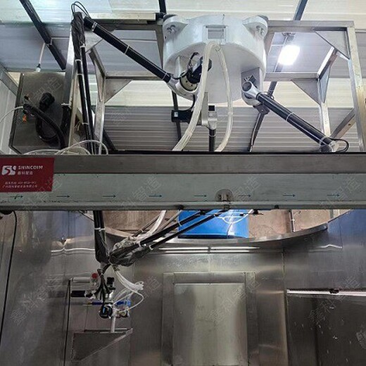 潮州立式智能喷涂机器人生产线生产线方案