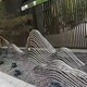 不銹鋼假山雕塑圖