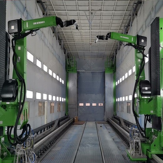 广州立式智能喷漆机器人生产线