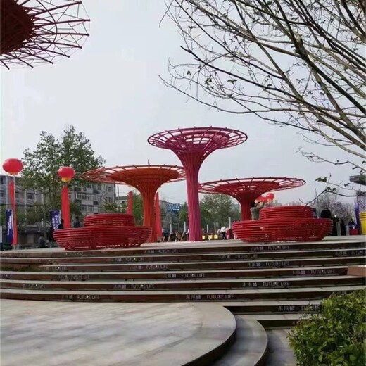 鏡面不銹鋼樹(shù)雕塑模型